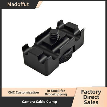 DSLR káblový klip – hliníková zliatina, model MJ-0182, max. nosnosť pod 2 kg, kompatibilné so SLR micro