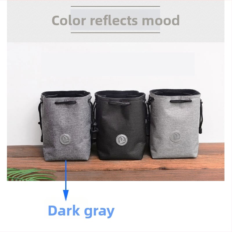 SLR/mirrorless fényképezőgép táska objektív zsebbel – ultra könnyű, kopásálló, vállon hordható kivitel, nylon külső, bélés poliészter-pamut