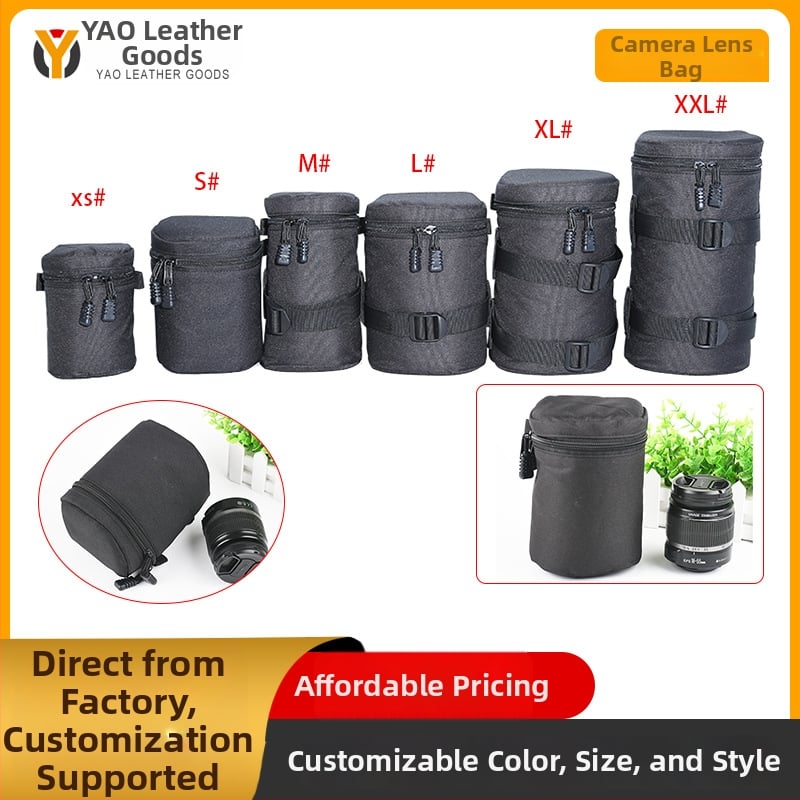 Θήκη φακού DSLR, παχύτερο αντισεισμικό Κάλυμμα για σωλήνα φακού, προστατευτική θήκη αποθήκευσης φακού, Oxford ύφασμα, γενική συμβατότητα, κυκλοφορία 2023, τιμολόγιο διαθέσιμο