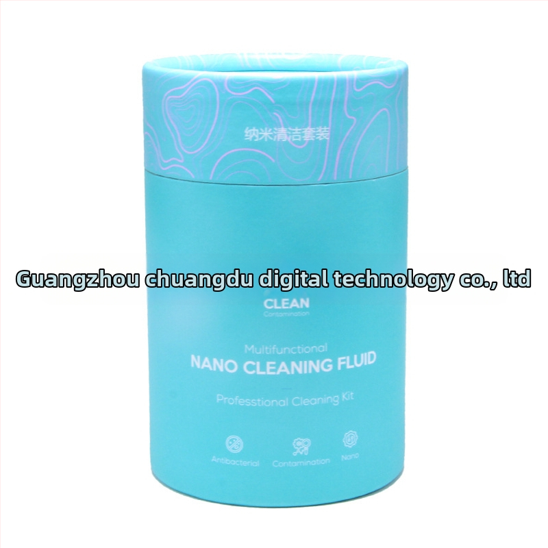 Chuangdu cd-1122 Tīrīšanas komplekts klaviatūrai, viedtelefonam un digitālajai kamerai — sastāvā tīrīšanas līdzeklis, lupatiņa, suka un gaisa pūtējs; Izlaiduma gads: 2020