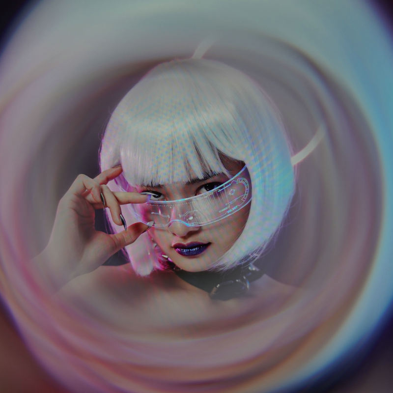 LJ11 Vortex hatású szűrő DSLR-kamerákhoz, bajonett 52–82 mm, tiszta feldolgozás