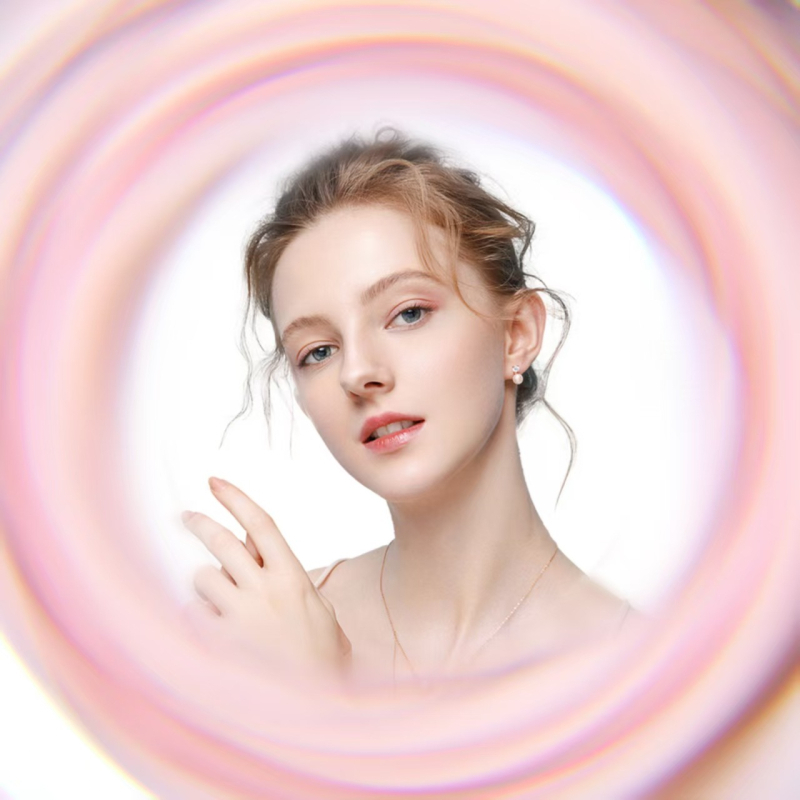 LJ11 Vortex hatású szűrő DSLR-kamerákhoz, bajonett 52–82 mm, tiszta feldolgozás