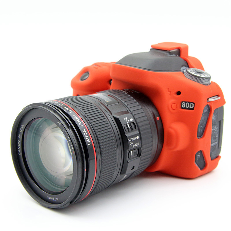 Silikonska futrola za Canon 80D - zaštita od udara i trošenja