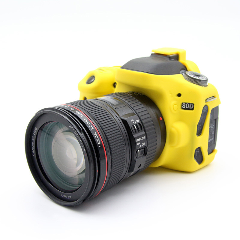 Silikonska futrola za Canon 80D - zaštita od udara i trošenja