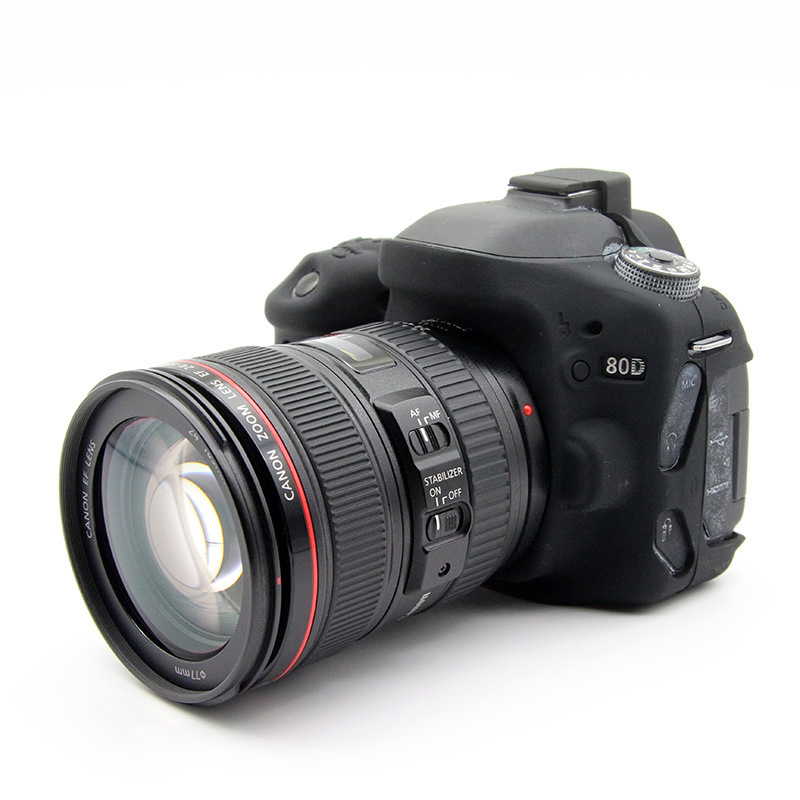 Silikonska futrola za Canon 80D - zaštita od udara i trošenja