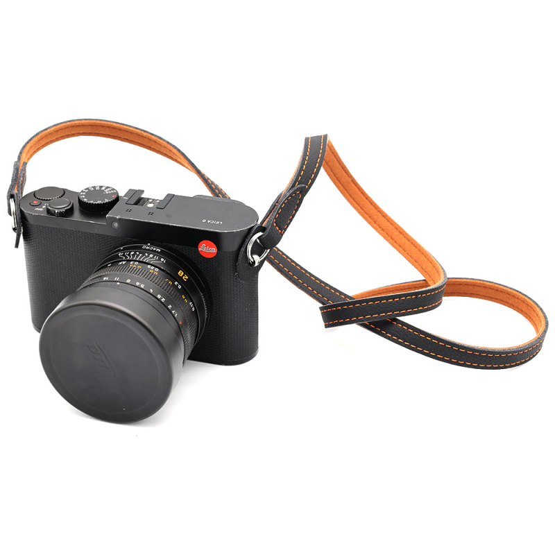 Backpackers BBK-S200 kaamera rihm — erakordselt pehme kiudnahk, käsitöö