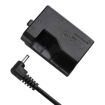 USB DC προσαρμογέας για Canon LP-E15/LP-E10/LP-E8/LP-E5 DSLR — ABS+PCB κατασκευή, λειτουργία 7.4V, περιλαμβάνει USB καλώδιο και κουτί μπαταρίας