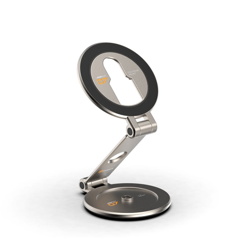 Dvostruki magnetski držač za telefon za snimanje iznad glave – legura, univerzalno