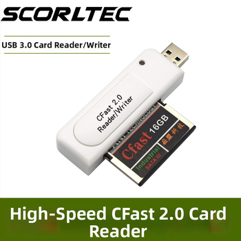 CFast 2.0 čítačka kariet USB 3.0 vysokej rýchlosti, kompatibilná s Canon C300 SLR a Nikon D4/D5/D6, D850