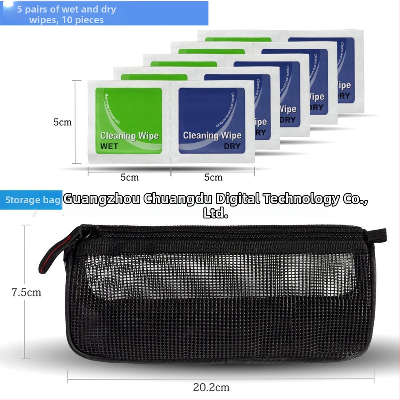 Tīrīšanas komplekts klēpjdatoram, viedtālrunim, datoram un digitālajai kamerai — Modelis 201, Svars 0,18