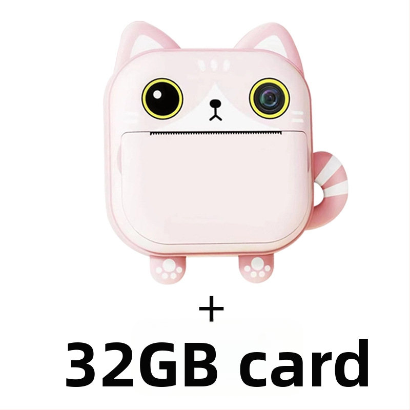 M2 Laste printimiskaamera kahekordse objektiiviga, 48 MP, 2.4'' LCD, TF-kaart, ABS-korpus