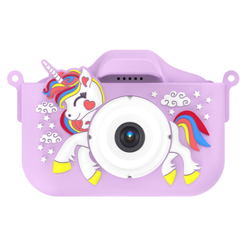 Dječja kamera X10S Unicorn s dvostrukom kamerom, HD fotografije i videa, 2.0'' LCD, TF kartica, ABS kućište