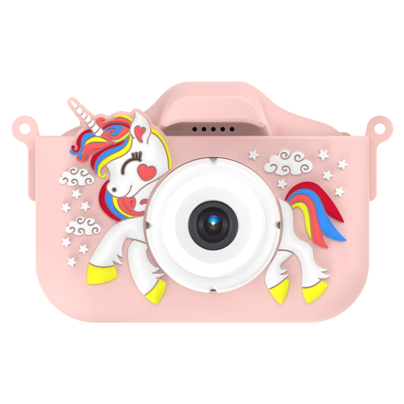 Dječja kamera X10S Unicorn s dvostrukom kamerom, HD fotografije i videa, 2.0'' LCD, TF kartica, ABS kućište