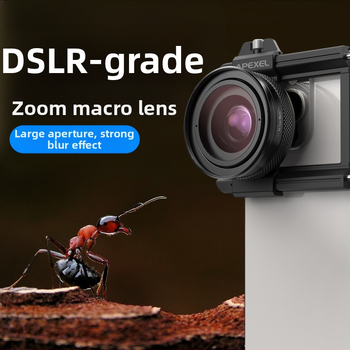 Apexel ZM100 мобилна леща зум за телефон – макро снимки на насекоми, цветя и бижута, HD, DSLR ниво