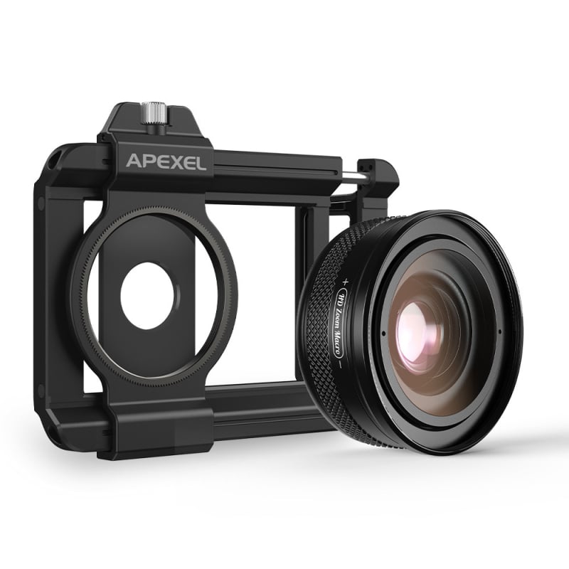 Apexel ZM100 мобилна леща зум за телефон – макро снимки на насекоми, цветя и бижута, HD, DSLR ниво