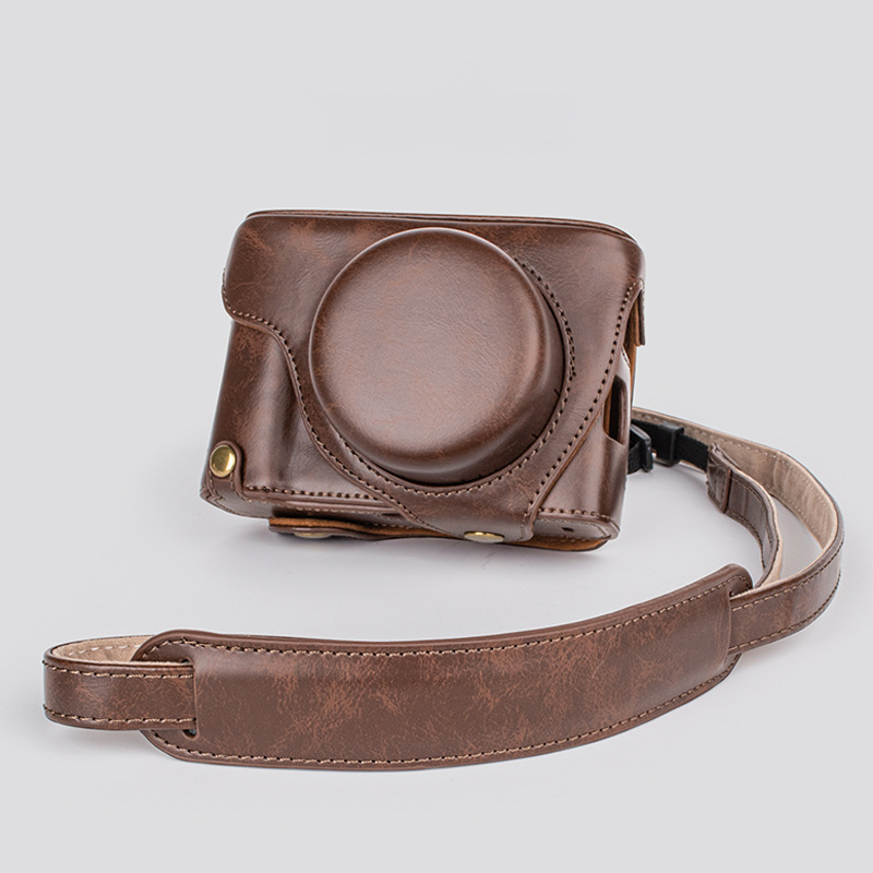 Geantă pentru cameră Fuji X100-VI – material PU, geantă de cameră portabilă/cu curea pe umăr, stil umăr/cross, unisex, primăvara 2025 (material PU; geantă de cameră portabilă/cu curea pe umăr; stil umăr/cross; unisex; primăvara 2025)