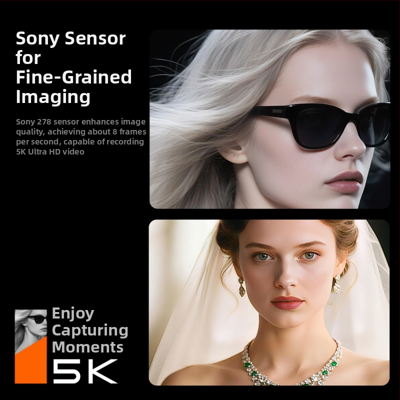 Bezspoguļkamera D90 ar 5K izšķirtspēju, 3,2 collu skārienjūtīgs ekrāns, fiksēts objektīvs, elektroniskā attēlu stabilizācija.