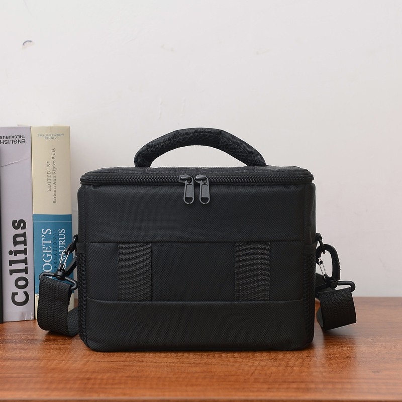 Geantă pentru Cameră fără Oglindă din Nailon – Rezistentă la Uzură și Șocuri, Curea Umăr/Crossbody, Captuseală din Bumbac