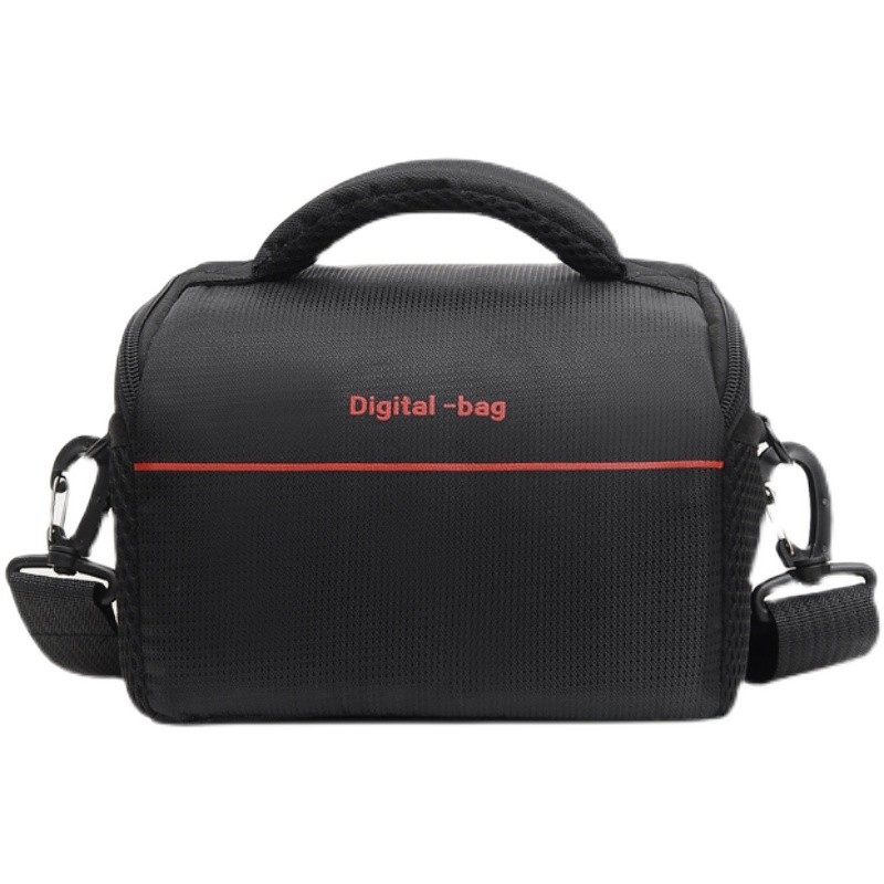 Geantă pentru Cameră fără Oglindă din Nailon – Rezistentă la Uzură și Șocuri, Curea Umăr/Crossbody, Captuseală din Bumbac