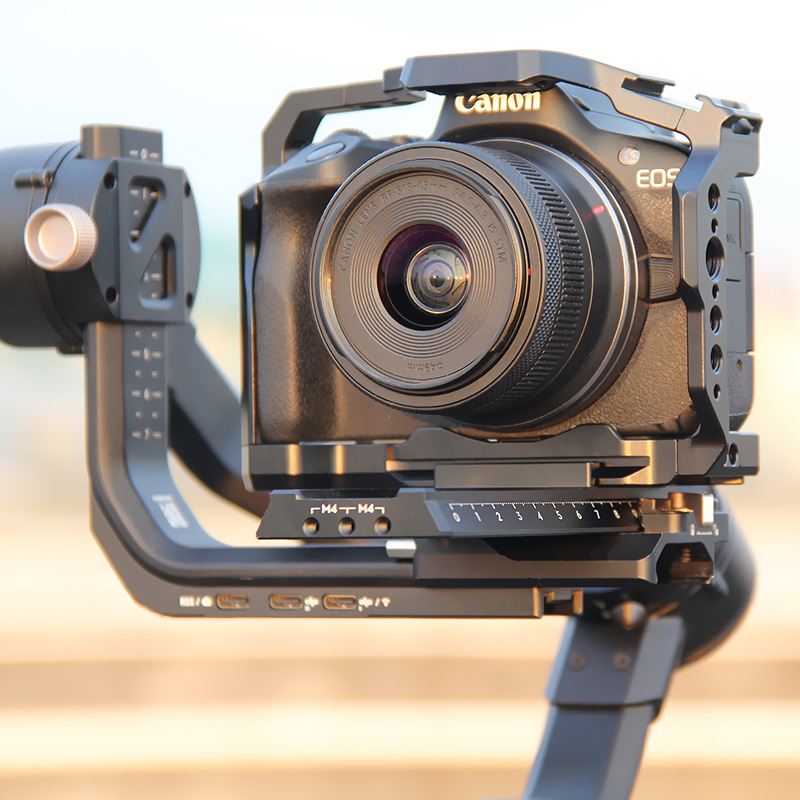 Kavez za kameru Canon EOS R50/R100, aluminijski okvir, kompatibilan s EOS R50/R100, nosivost 6–10 kg