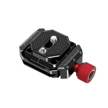 Kit clemă plăci cu eliberare rapidă pentru trepied DSLR — aliaj de aluminiu, 0,07 kg, model 8152, utilizare generală, paknadino