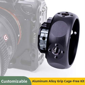 Guľová rúčka z hliníkového zliatiny pre bezzrkadlovú kameru — sada rámu s klietkou (rabbit cage), trup, nosnosť <2 kg, hmotnosť 0,092 kg, vydanie 2023