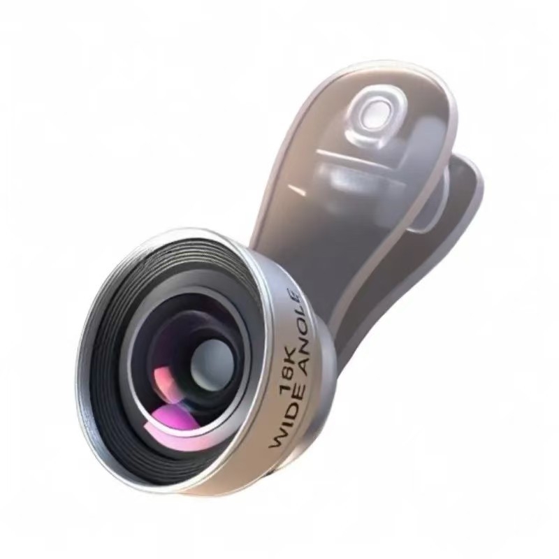 Външна широкоъгълна леща за смартфон – Модел 18k, Универсална съвместимост, Марка: Други