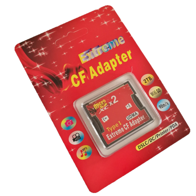 SD–CF kaardi adapter, mudel mce17, kiip Fc1307, liides Muu, andmeedastuskiirus 24m