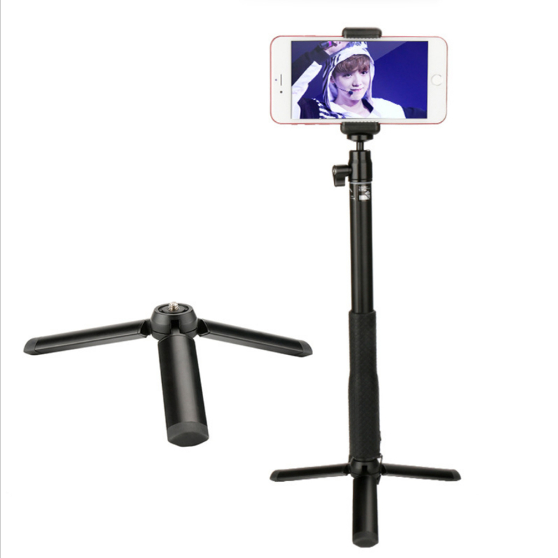 Stativ za DSLR i pametne telefone — LST-PRO, konstrukcija od aluminijske legure, nosivost 2–5 kg, kompatibilan s fotoaparatima i pametnim telefonima, težina 100 g