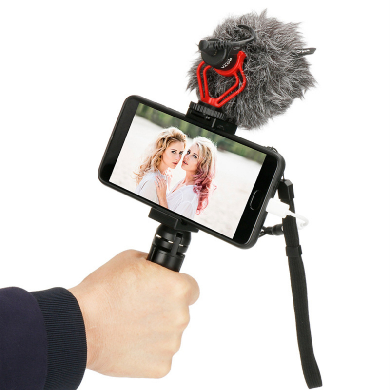 Stativ za DSLR i pametne telefone — LST-PRO, konstrukcija od aluminijske legure, nosivost 2–5 kg, kompatibilan s fotoaparatima i pametnim telefonima, težina 100 g