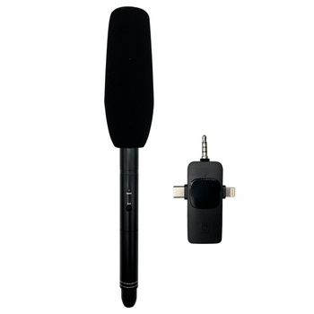 Microfon profesional de înregistrare pentru interviuri - cardioid, cu fir, autonomie a bateriei 12 ore sau mai mult, SNR ≥85 dB, Model C01