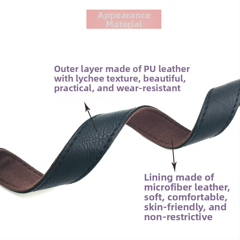 PU kaameravõru, universaalne, reguleeritav pikkus, 20 kg koormus, 1 klips