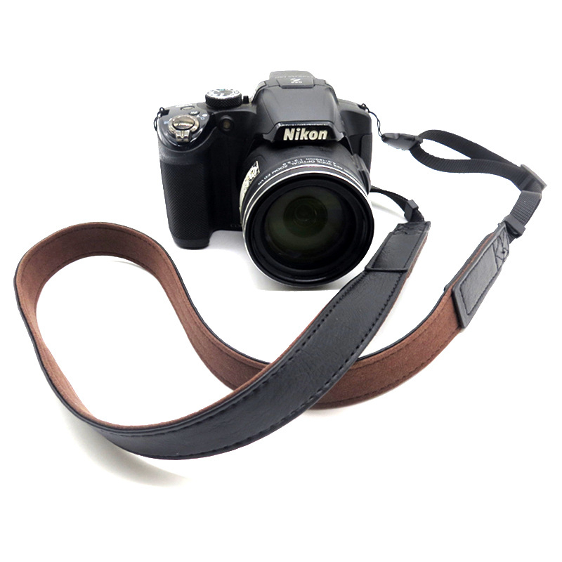 PU kaameravõru, universaalne, reguleeritav pikkus, 20 kg koormus, 1 klips