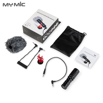 Microfon clip wireless pentru interviuri și streaming live — my mic CF04; răspuns în frecvență 20 Hz–20 kHz; SNR ≥60 dB