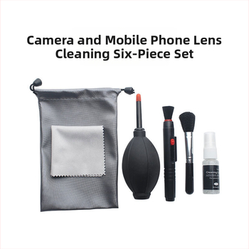 Комплект за почистване с въздушно издухване за камери, LCD екрани и CCD – преносим водоустойчив цифров комплект за почистване (материал: TPR пластмаса; съвместим с камери, мобилни телефони, компютри, микроскопи; OEM обработка)