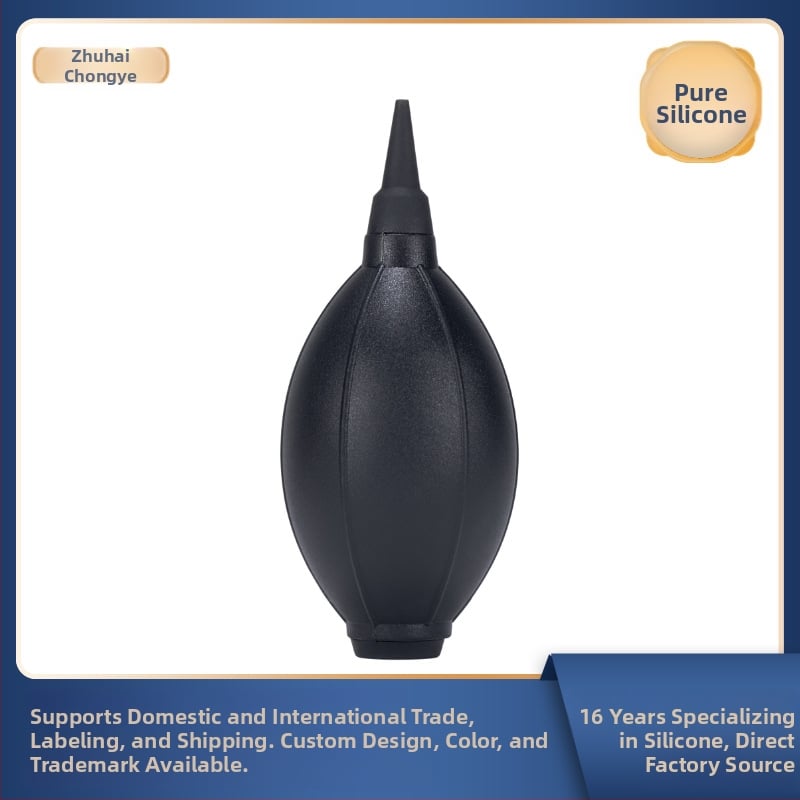 Устройство за почистване с въздушно духане — Anshier, силиконов, високоеластичен, мек силиконов връх; не уврежда лещи; подходящо за клавиатури, камери и очила