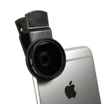 Поляризационен филтър за мобилни телефони и SLR камери, универсална съвместимост, намаляване на отблясъците, лансиран през 2015 г.