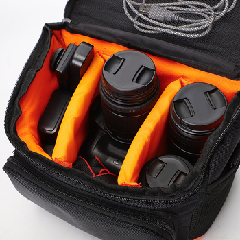 Geantă foto Fuji, pentru camere mirrorless, tip umăr, poliester respirabil, rezistentă la uzură, anti-furt, curea cu pernă de aer, compatibilă cu seria Fuji X