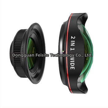 4K DSLR‑клас широкоугълен обектив, 110° без изкривяване, външен обектив за мобилни телефони, съвместим с 95% от смартфоните