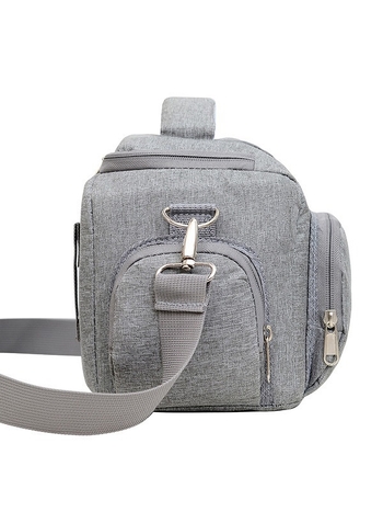 Geantă DSLR pentru aparat foto — impermeabilă, din Oxford, curea de umăr crossbody cu pernă de aer, pachet fotografic