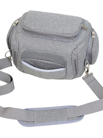 Geantă DSLR pentru aparat foto — impermeabilă, din Oxford, curea de umăr crossbody cu pernă de aer, pachet fotografic