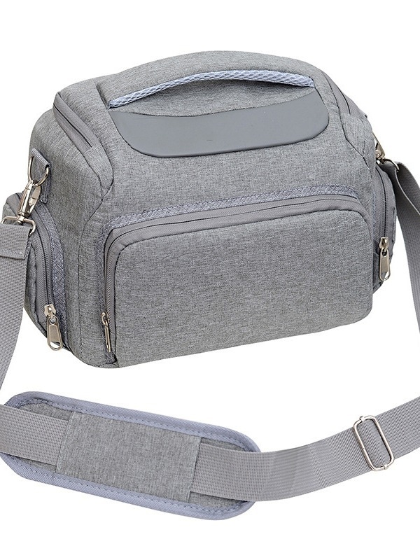 Geantă DSLR pentru aparat foto — impermeabilă, din Oxford, curea de umăr crossbody cu pernă de aer, pachet fotografic