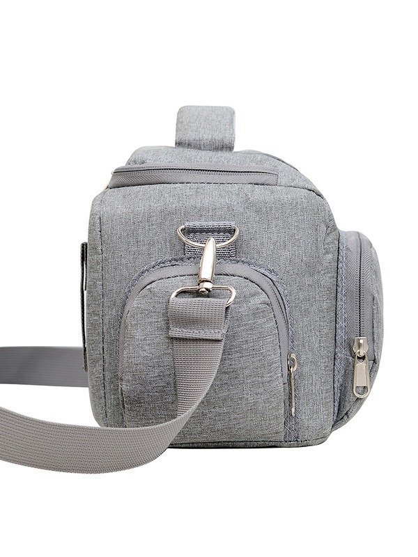 Geantă DSLR pentru aparat foto — impermeabilă, din Oxford, curea de umăr crossbody cu pernă de aer, pachet fotografic