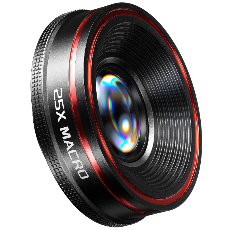 Leftlook 4K рибешко око обектив за мобилен телефон — външен макро и ултраширок ъгъл, DSLR клас съвместим с Apple и Huawei