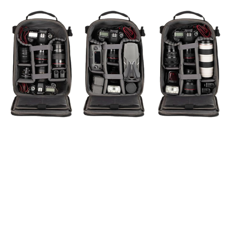 Rucsac DSLR pentru cameră – material Oxford, respirabil și impermeabil, rezistent, unisex, curea cu pernă de aer