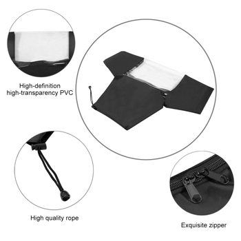 Pu7501 fényképezőgép esővédő, alumínium ötvözet, univerzális illesztés, maximális teher 2 kg alatt