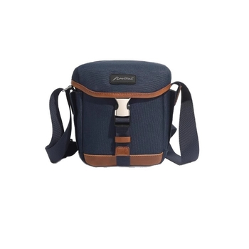 Geantă pentru camere fără oglindă și DSLR – din canvas, impermeabilă, curea de umăr cu pernă de aer