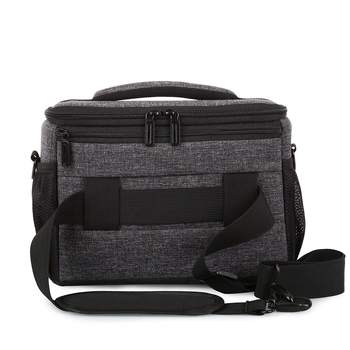 Nylon torba za SLR fotoaparat s pretincom za objektiv i zakrivljenom naramenicom – crossbody stil, vodootporna, anti-krađa, lagana za fotografiranje