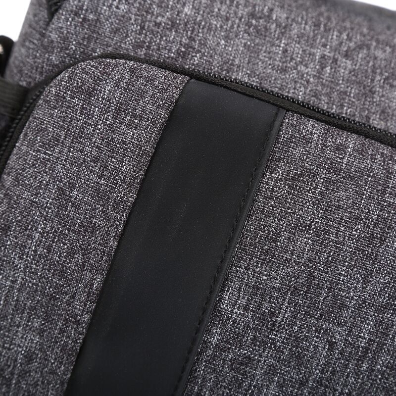 Nylon torba za SLR fotoaparat s pretincom za objektiv i zakrivljenom naramenicom – crossbody stil, vodootporna, anti-krađa, lagana za fotografiranje