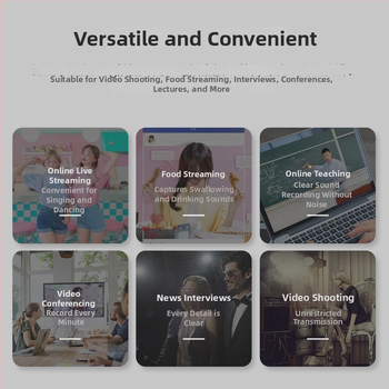 Microfon laptop Leiz A3, wireless, 30 Hz–15 kHz, SNR ≥ 60 dB, dimensiuni 12×9×3 cm